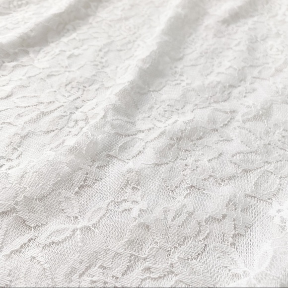 CottageCore Lace Maxi Skirt (lined) - Picture 2 of 5